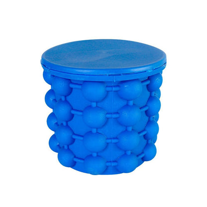 Mini Balde de Gelo Silicone Térmico fazer bolas de Gelo cubos redondos resfriar bebida 120 bolinhas