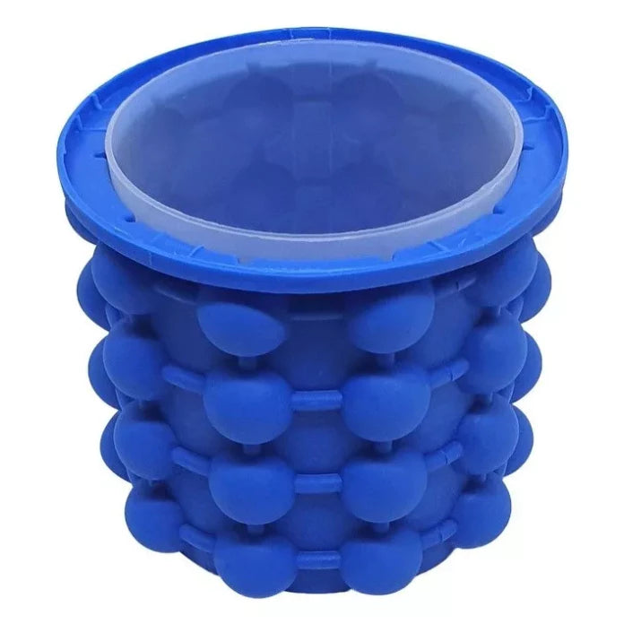 Mini Balde de Gelo Silicone Térmico fazer bolas de Gelo cubos redondos resfriar bebida 120 bolinhas