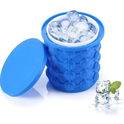 Mini Balde de Gelo Silicone Térmico fazer bolas de Gelo cubos redondos resfriar bebida 120 bolinhas